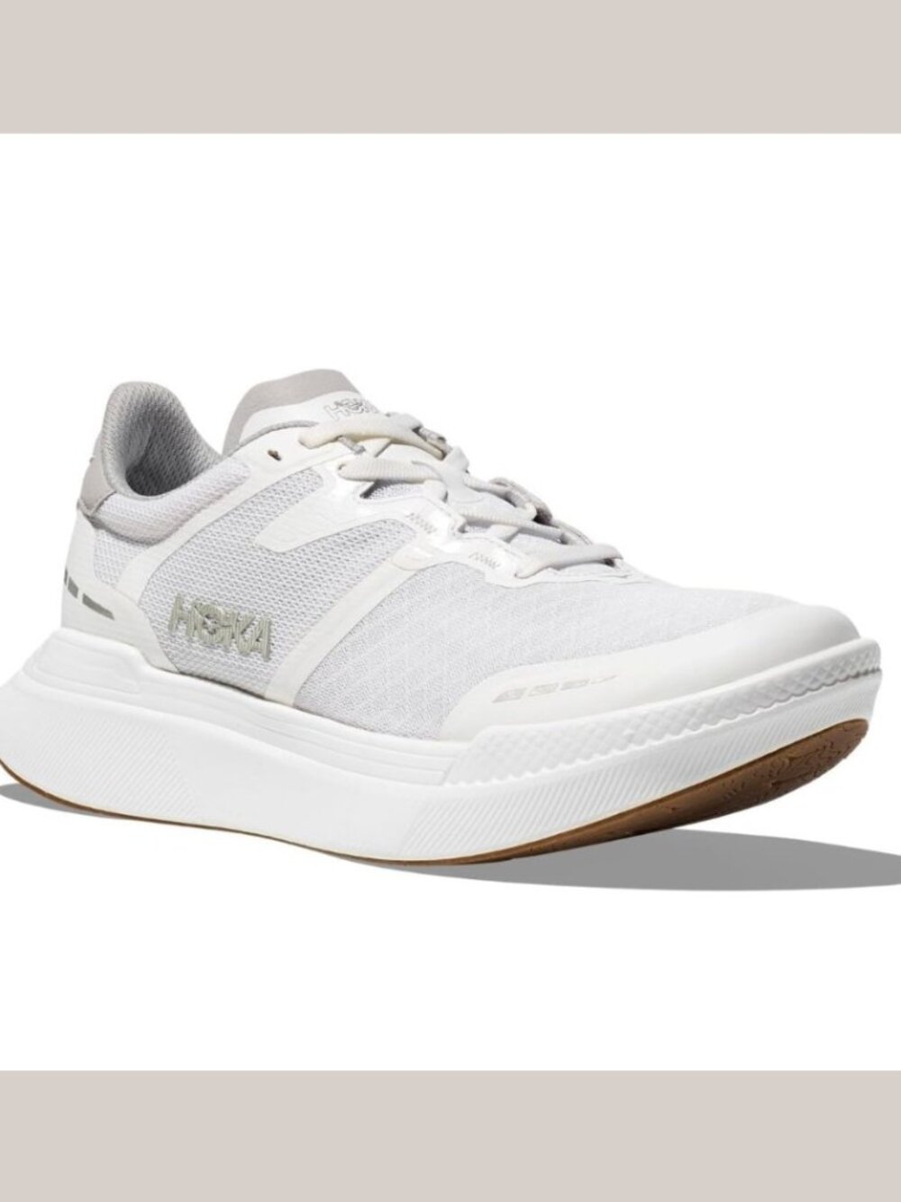 NEW Hoka Transport X Sneakers | W 10 / M 9 | White Cushioned Everyday Trainer